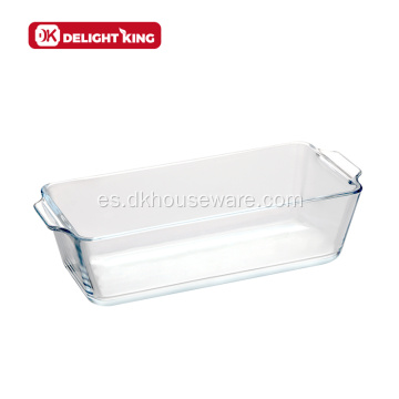 Horno de molde de pan popular Caja fuerte Molde de vidrio Pan